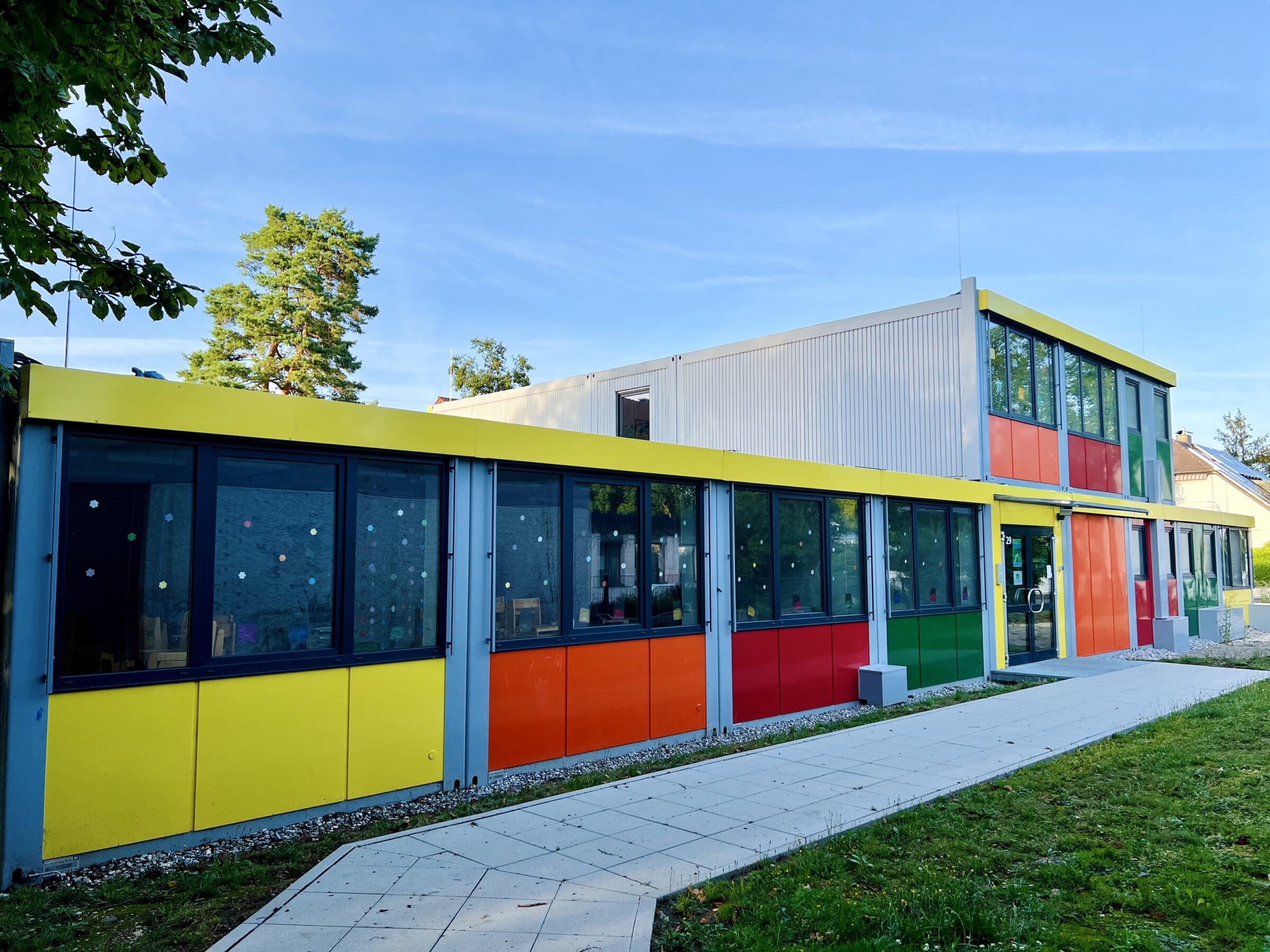 Zu sehen sind die Raummodule.