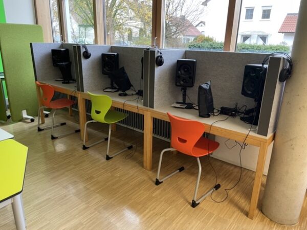 Zu sehen sind die Räumlichkeiten am Zentrum für digitales Lernen.