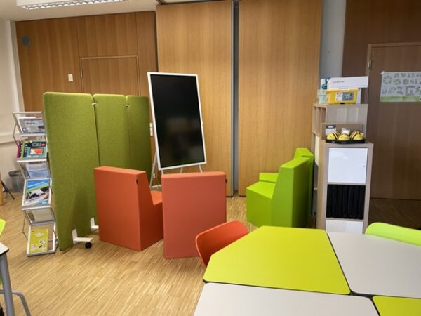 Zu sehen sind die Räumlichkeiten am Zentrum für digitales Lernen.
