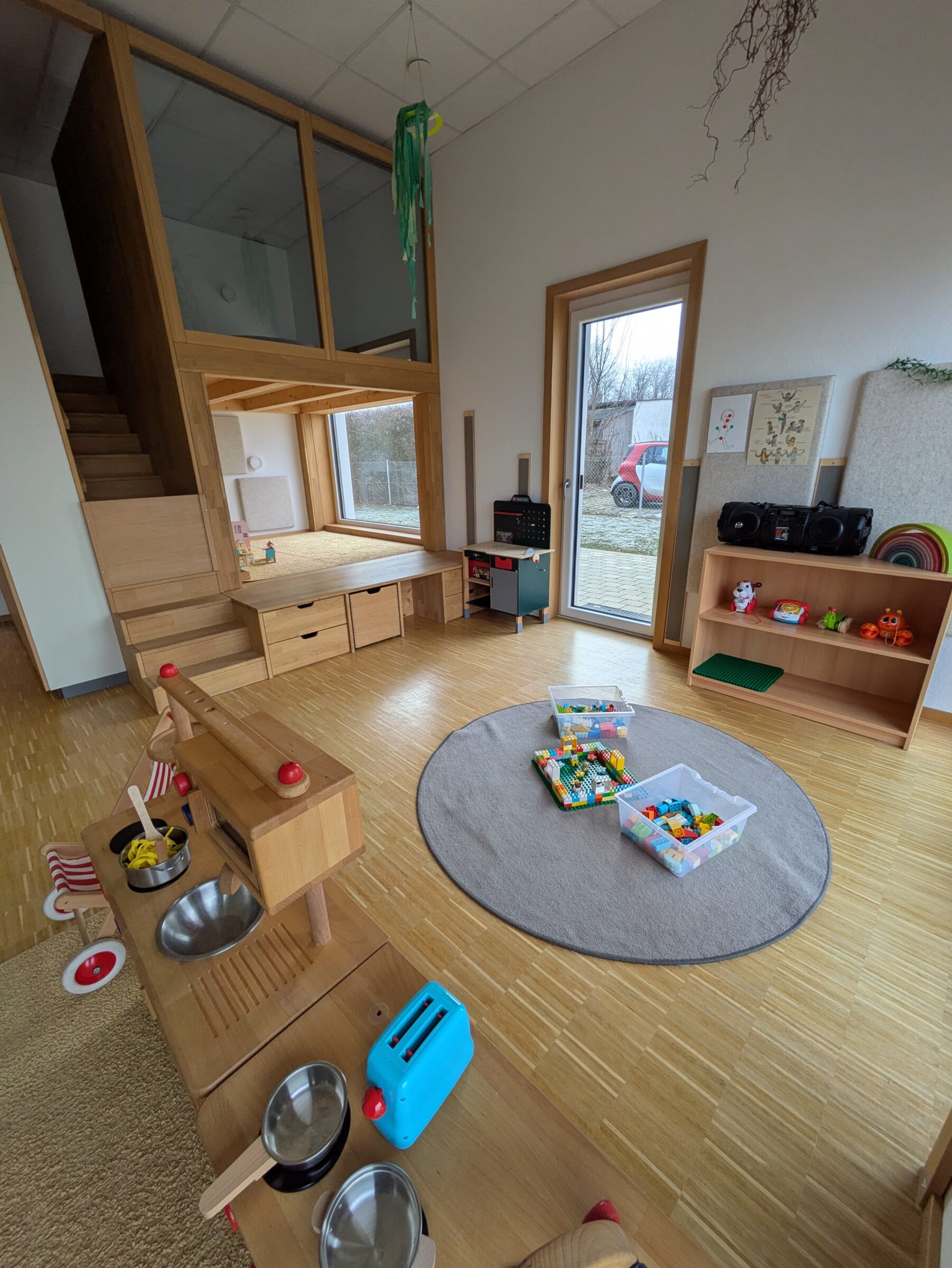 Zu sehen ist ein Gruppenraum im Kath. Kinderhaus St. Paulus.